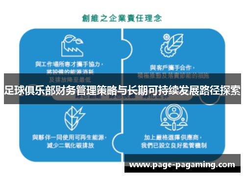 足球俱乐部财务管理策略与长期可持续发展路径探索